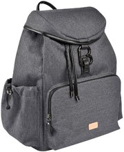 Prebaľovacie tašky ku kočíkom - Prebaľovacia taška ako batoh Vancouver Backpack Dark Grey Beaba s doplnkami 22 l objem 42 cm šedá_16