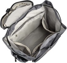Prebaľovacie tašky ku kočíkom - Prebaľovacia taška ako batoh Vancouver Backpack Dark Grey Beaba s doplnkami 22 l objem 42 cm šedá_17