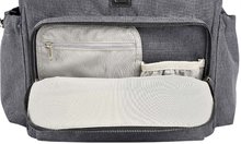 Prebaľovacie tašky ku kočíkom - Prebaľovacia taška ako batoh Vancouver Backpack Dark Grey Beaba s doplnkami 22 l objem 42 cm šedá_19