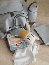 Prebaľovacie tašky ku kočíkom - Prebaľovacia taška ako batoh Vancouver Backpack Heather Grey Beaba s doplnkami 22 l objem 42 cm svetlošedá_5