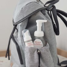 Geantă scutece la cărucior - Geantă tip rucsac de înfățat Vancouver Backpack Heather Grey Beaba cu accesorii volum 22 l 42 cm gri deschis_6