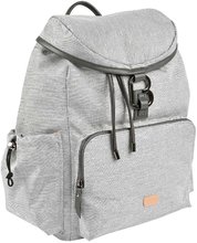 Prebaľovacie tašky ku kočíkom - Prebaľovacia taška ako batoh Vancouver Backpack Heather Grey Beaba s doplnkami 22 l objem 42 cm svetlošedá_4