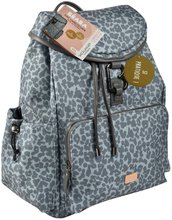 Přebalovací tašky ke kočárkům - Přebalovací taška jako batoh Vancouver Backpack Dark Cherry Blossom Beaba s doplňky 22 l objem 42 cm zelená_12