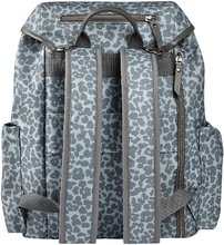 Prebaľovacie tašky ku kočíkom - Prebaľovacia taška ako batoh Vancouver Backpack Dark Cherry Blossom Beaba s doplnkami 22 l objem 42 cm zelená_1