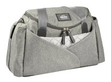 Prebaľovacie tašky ku kočíkom - Prebaľovacia taška ku kočíku Beaba Sydney II Changing Bag Heather Grey sivá_0