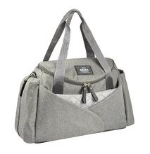 Přebalovací tašky ke kočárkům - Přebalovací taška ke kočárku Beaba Sydney II Changing Bag Heather Grey šedá_3