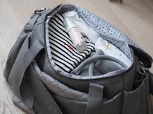 Přebalovací tašky ke kočárkům - Přebalovací taška ke kočárku Beaba Sydney II Changing Bag Heather Grey šedá_8