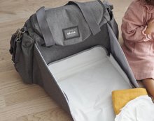 Wickeltaschen für Kinderwagen - Wickeltasche für den Kinderwagen Beaba Sydney II Changing Bag Heather Grey grau BE940274_9