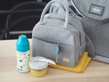 Termoobaly - Izotermická taška na obed Isothermal Lunch Bag Beaba Heather Grey sivá_0