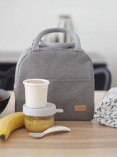 Termoobaly - Izotermická taška na obed Isothermal Lunch Bag Beaba Heather Grey sivá_1