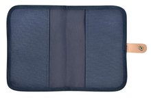 Přebalovací tašky ke kočárkům - Textilní obal na zdravotní dokumentaci dítěte Health Book Protection Beaba Blue Marine modrý_0