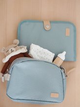 Prebaľovacie tašky ku kočíkom - Textilný obal na zdravotnú dokumentáciu dieťaťa Health Book Protection Beaba Sage Green zelený_2