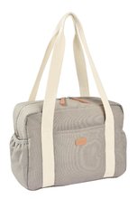 Prebaľovacie tašky ku kočíkom - Prebaľovacia taška ku kočíku Changing Bag Paris Beaba Pearl Grey s doplnkami sivá_0