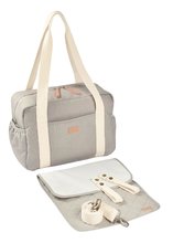 Prebaľovacie tašky ku kočíkom -  NA PREKLAD - Bolsa de cambio para carrito Changing Bag Paris Beaba Gris Perla con accesorios grises_3
