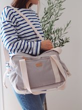 Wickeltaschen für Kinderwagen - Wickeltasche für den Kinderwagen Paris Beaba Pearl Grey mit Zubehör, grau BE940295_7