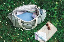 Wickeltaschen für Kinderwagen - Wickeltasche für den  Kinderwagen Beaba Sydney II Changing Bag Heather Sage Green Grün_11