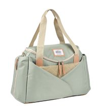 Prebaľovacie tašky ku kočíkom - Prebaľovacia taška ku kočíku Beaba Sydney II Changing Bag Heather Sage Green zelená_0