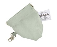 Prebaľovacie tašky ku kočíkom - Prebaľovacia taška ku kočíku Beaba Sydney II Changing Bag Heather Sage Green zelená_4