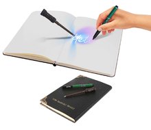 Zberateľské figúrky - Zápisník Harry Potter Tom Riddle A5 Jada s neviditeľným perom a prútikom s UV svetlom od 6 rokov_2