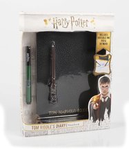 Figurine de colecție - Caiet de notițe Harry Potter Tom Riddle A5 Jada cu stilou și baghetă invizibilă cu lumină UV_1