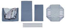 Babaszoba és alvás  - Hordozható babaágy 3in1 Travel Cot Easy Sleep Beaba Mineral Grey evolúciós összehajtható szürke 0-36 hó BE946001_0