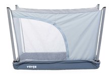 Pokój dziecięcy i sen - Przenośne łóżeczko dla niemowląt 3w1 Travel Cot Easy Sleep Beaba Mineral Grey ewolucyjne składane szare od 0-36 mies_2