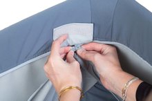 Babaszoba és alvás  - Hordozható babaágy 3in1 Travel Cot Easy Sleep Beaba Mineral Grey evolúciós összecsukható szürke 0-36 hó_14