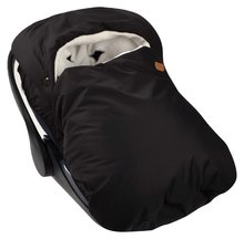 Sac de iarnă bebeluși - Sac de dormit pentru scaun auto Cosy Footmuff Beaba Black negru extra cald rezistent la apă_2