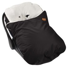 Sac de iarnă bebeluși - Sac de dormit pentru scaun auto Cosy Footmuff Beaba Black negru extra cald rezistent la apă_0
