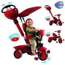 Triciklik 10 hónapos kortól - Tricikli ZOO Lady Bug smarTrike piros_1