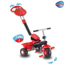 Régi termékek - Tricikli Dx Leonardo Sport smarTrike tolókarral, piros_3