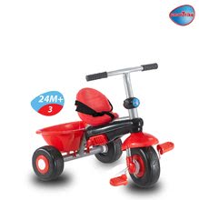 Régi termékek - Tricikli Dx Leonardo Sport smarTrike tolókarral, piros_0