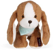Plyšové a textilní hračky - Plyšový pes Les Amis Tiramisu Dog Kaloo hnědý 14 cm z jemného plyše v dárkové krabičce od 0 měsíců_2