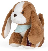 Plyšové a textilní hračky - Plyšový pes Les Amis Tiramisu Dog Kaloo hnědý 14 cm z jemného plyše v dárkové krabičce od 0 měsíců_5