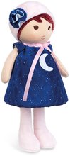 Rongybabák - Rongybaba kisbabáknak Tendresse Aurore K Doll Kaloo 25 cm puha anyagból kék ruhácskában 0 hó-tól_1