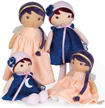 Rongybabák - Rongybaba kisbabáknak Tendresse Aurore K Doll Kaloo 25 cm puha anyagból kék ruhácskában 0 hó-tól_2