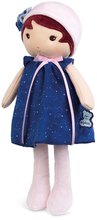 Păpuși de cârpă - Păpușă pentru bebeluși cu melodie Tendresse Aurore K Doll Kaloo 32 cm din material plăcut în rochiță albastră de la 0 luni_0