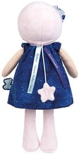 Păpuși de cârpă - Păpușă pentru bebeluși cu melodie Tendresse Aurore K Doll Kaloo 32 cm din material plăcut în rochiță albastră de la 0 luni_2