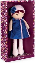 Păpuși de cârpă - Păpușă pentru bebeluși cu melodie Tendresse Aurore K Doll Kaloo 32 cm din material plăcut în rochiță albastră de la 0 luni_7