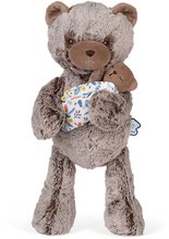Plyšové medvede - Plyšový otec medveď s mláďatkom Linoo Bear Dad Plush Oscar Kaloo hnedý 35 cm z jemného plyšu v darčekovej krabičke od 0 mes_3