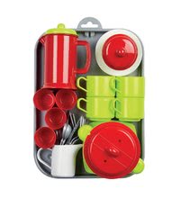 Accesorii și vase de bucătărie de jucărie - Set de ceai Cheef Cook Écoiffier cu 34 accesorii de la 18 luni_2