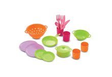 Accesorii și vase de bucătărie de jucărie - Set de prânz Bubble Cook 892 Écoiffier în geantă cu 19 accesorii de la 18 luni_0