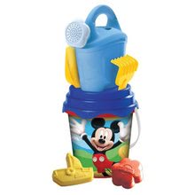 Găleți pentru nisip - Set găleată Mickey Mouse cu stropitoare Mondo 7 piese (17 cm înalt) de la 18 luni_1