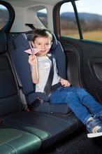 Autosedačky - Autosedačka skládací Beaba PURSEAT'FIX skupina 2–3 kompaktní a přenosná V1 Isofix tmavomodrá od 15–36 kg_1