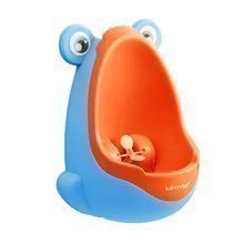 990086 detský pisoár Žaba BabyYuga originál modro-oranžový 