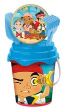 Produse vechi - Set de nisip în găleată Jake and The Never Land Pirates Mondo 7 bucăţi - 17 cm_0