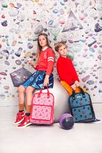Iskolai hátizsákok - Iskolai hátizsák Backpack Amsterdam Large Cherry Pop Jack Piers nagy ergonomikus luxus kivitelben 6 évtől 30*39*16 cm_3