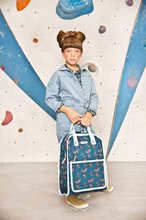 Zaini e borse da scuola - Zaino da scuola Backpack Amsterdam Large Rose Garden Jack Piers grande ergonomico con design di lusso dai 6 anni 30*39*16 cm_3