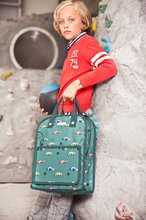 Tornistry i plecaki - Torba szkolna plecak Backpack Amsterdam Large Palm Avenue Jack Piers duża ergonomiczna luksusowy design od 6 roku życia 30*39*16 cm_3