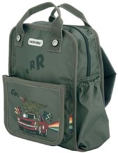 Tornistry i plecaki - Szkolny plecak Backpack Amsterdam Small Race Dino Jack Piers mały, ergonomiczny, luksusowy design od 2 lat 23*28*11 cm_1